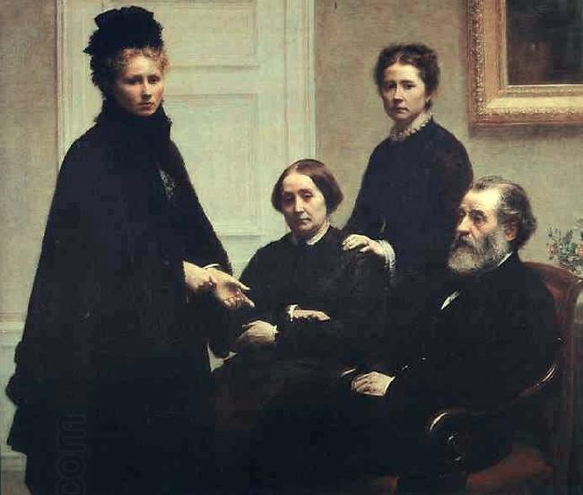 Henri Fantin-Latour The Dubourg Family oil painting picture